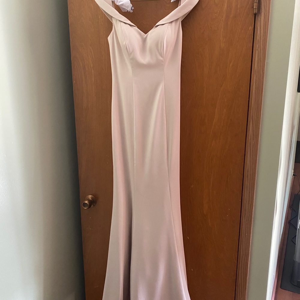 Champagne Long Dress